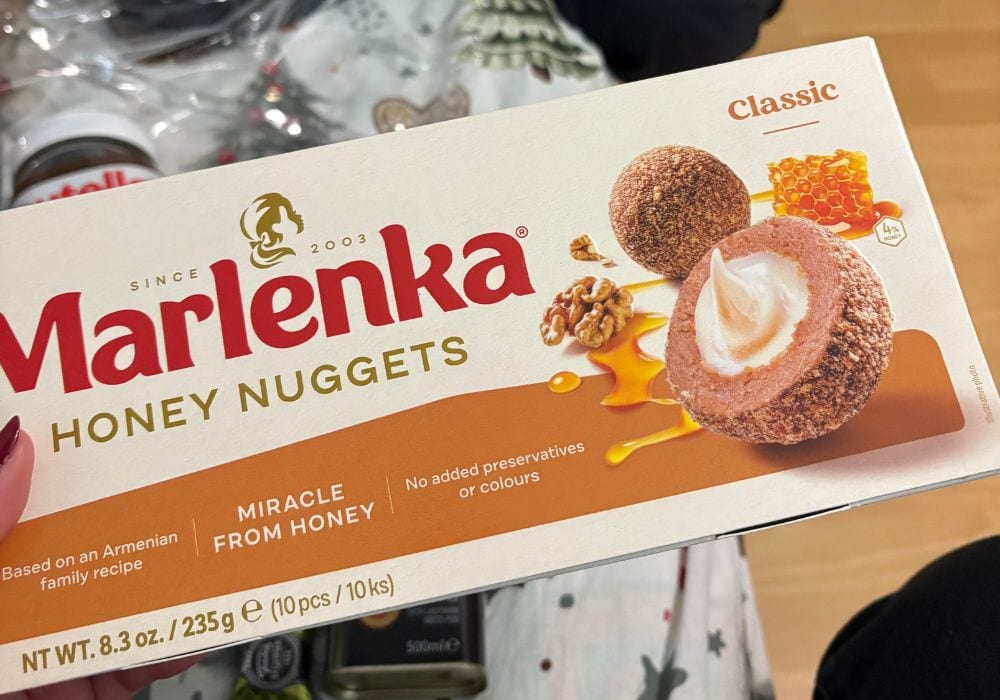 Opakowanie miodowych kulek Marlenka