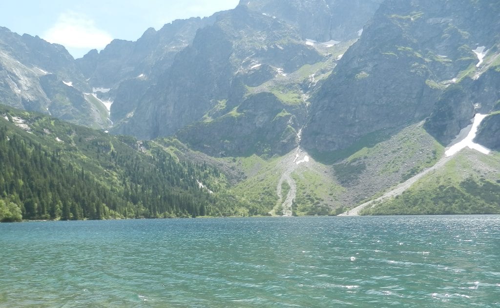 Morskie Oko latem.